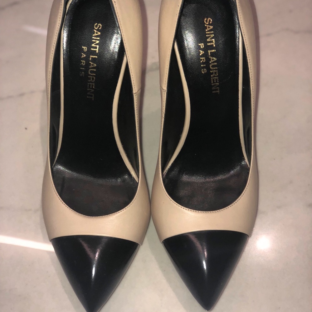 Two toned YSL platforms. Great condition worn 2x